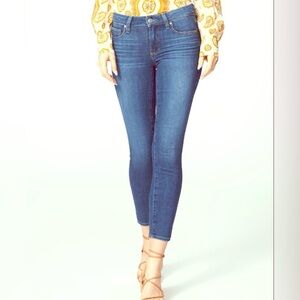 Paige Skinny Verdugo Ankle Denim Blue Jean